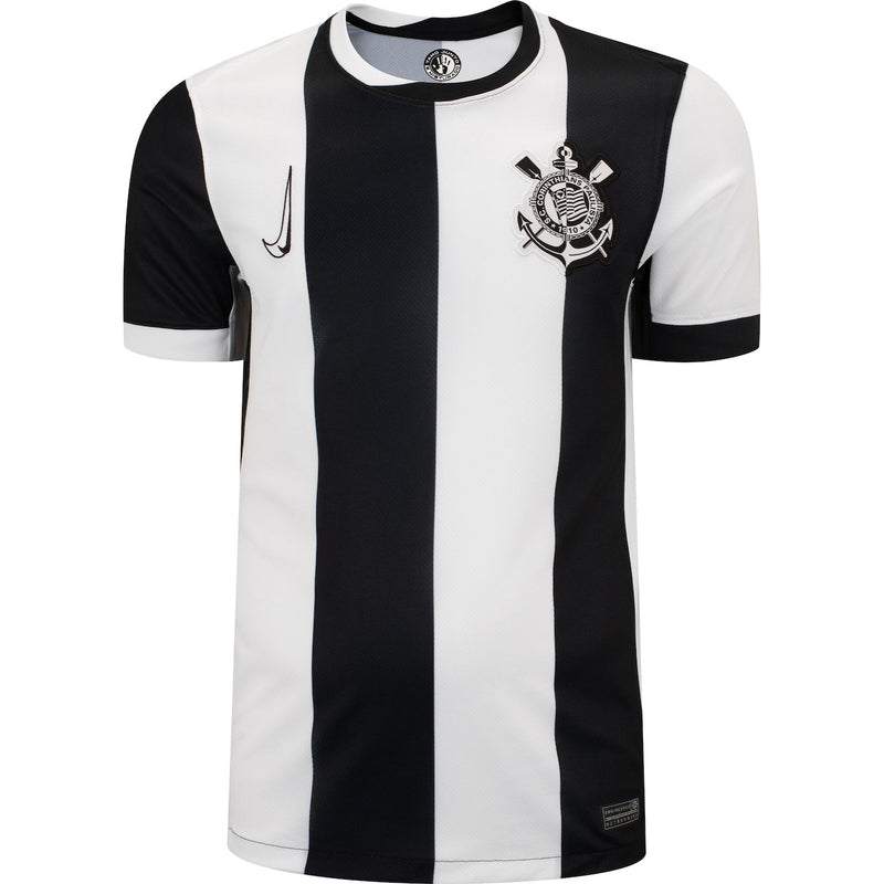Camisa Corinthians III 24/25 - Torcedor Masculina - Preto e Branco