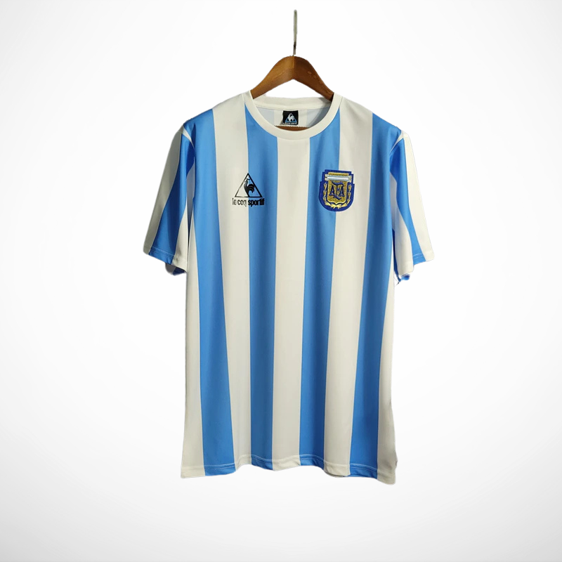 Camisa Argentina Titular 1986 - Versão Retro