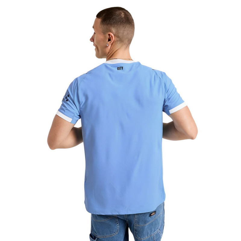 Camisa Manchester City I 25/26 - Torcedor Puma Masculina - Azul