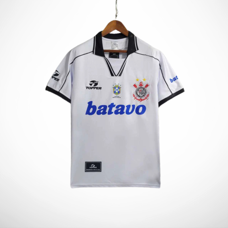 Camisa Corinthians Home 1999 - Versão Retro