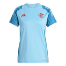 Camisa Flamengo Treino 25/26 - Versão Torcedor Feminina - Azul