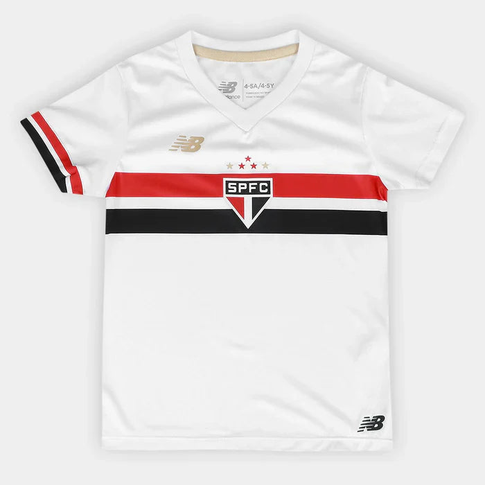 Conjunto Infantil São Paulo I 25/26  – Branco