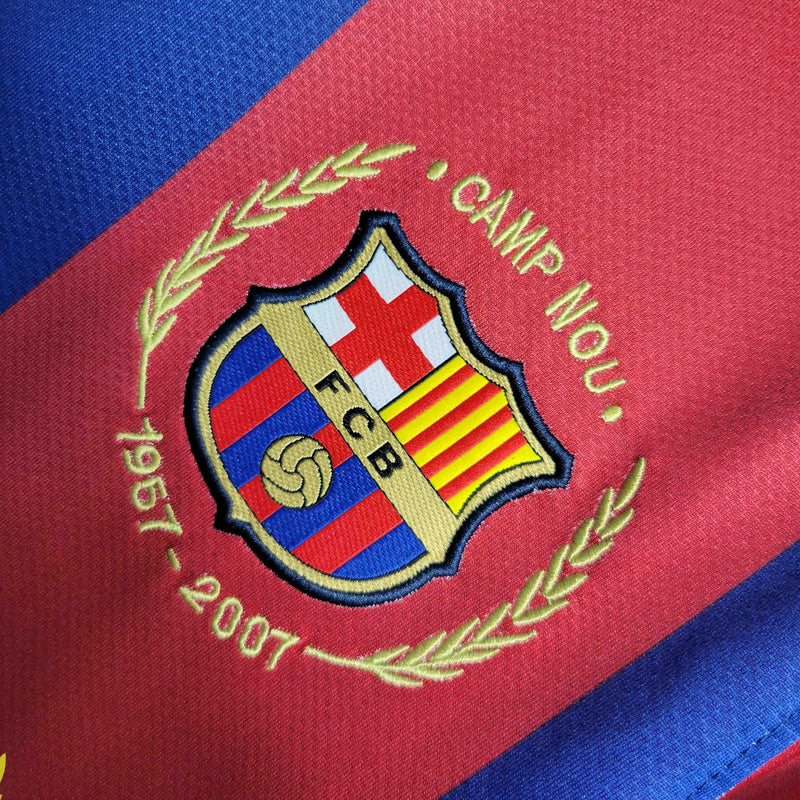 Camisa Barcelona Home 07/08 - Versão Retrô