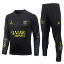 Conjunto Frio de Treino Paris 23/24 Preto