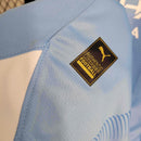 Camisa Manchester City Home Manga Longa 23/24 - Versão Torcedor