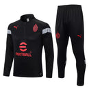Conjunto Frio de Treino Milan 2023 Preto