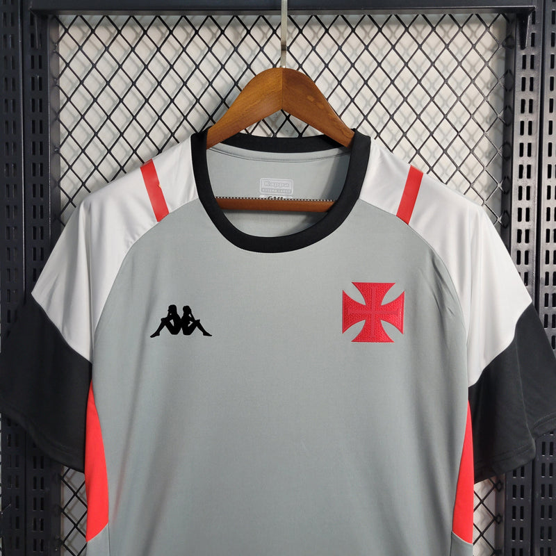 Camisa Vasco Treino 23/24 - Masculina - Cinza