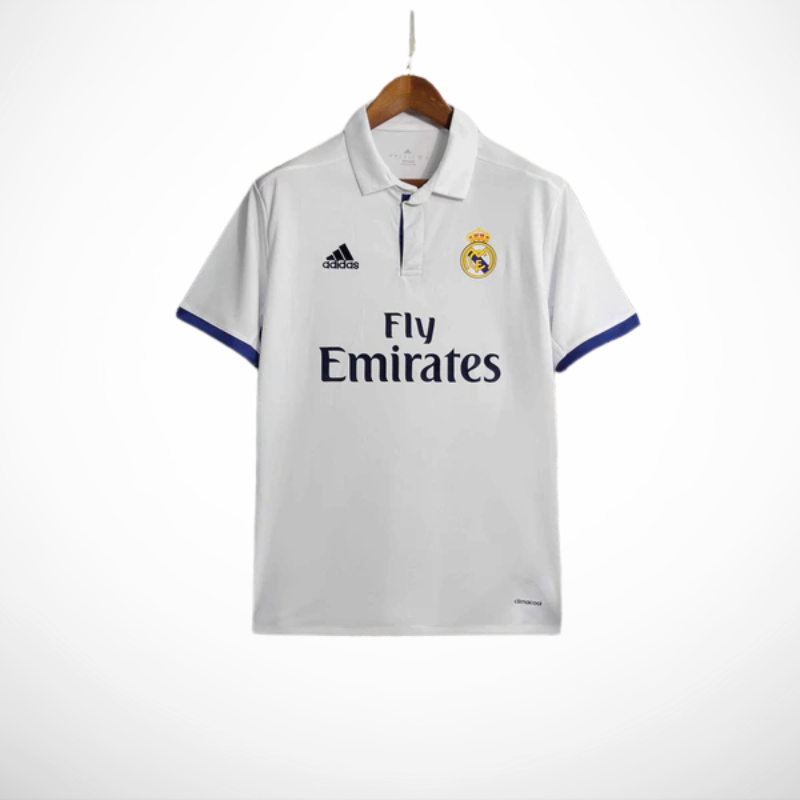 Camisa Real Madrid Home 16/17 - Versão Retrô