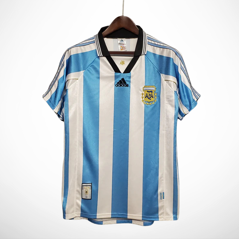 Camisa Argentina Titular 1998 - Versão Retro