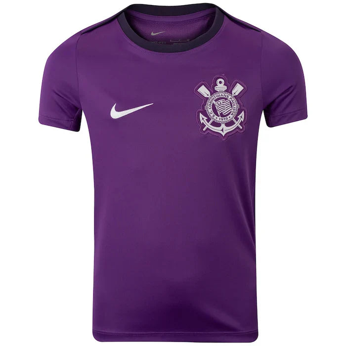 Camisa Corinthians Treino 25/26 - Torcedor Masculina - Roxa