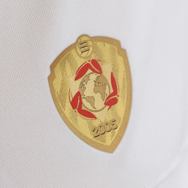 Camisa São Paulo I 25/26 - Torcedor Masculina - Branca e Vermelha