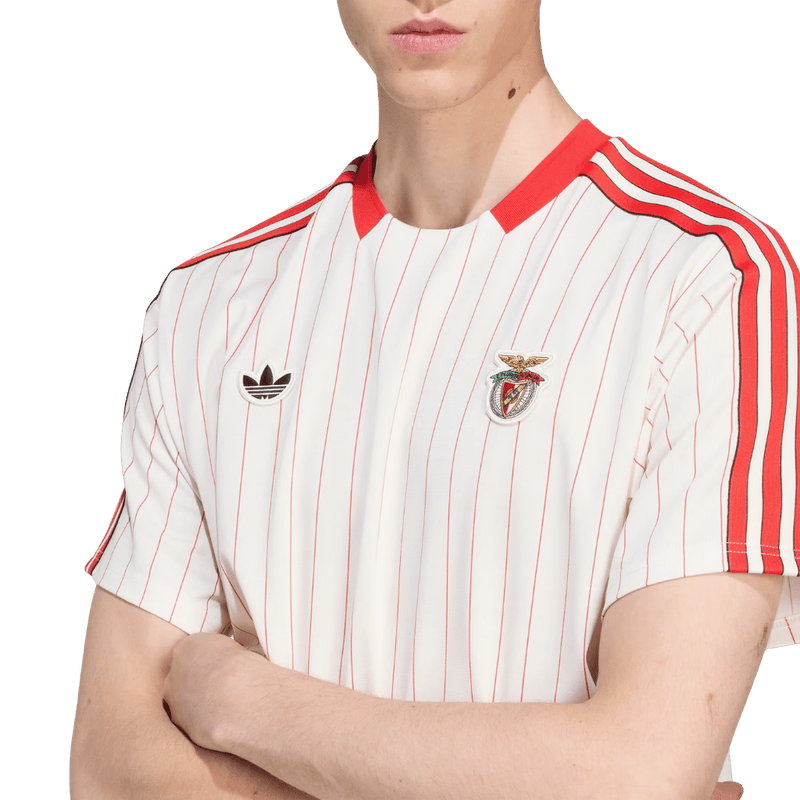 Camisa Benfica Terrace Icons 25/26 - Adidas - Branca