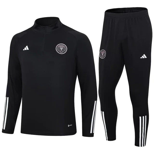 Conjunto Frio de Treino Preto do Inter Miami 23/24