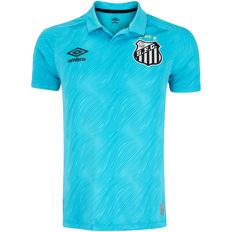 Camisa Santos 2025/26 Azul Comemorativa - Torcedor Masculina - NEYMAR JR 10 - Azul