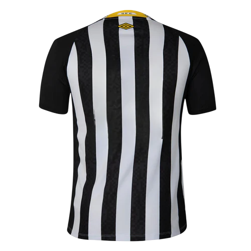 Camisa Santos II 25/26 - Torcedor Masculina - Preto e Branco
