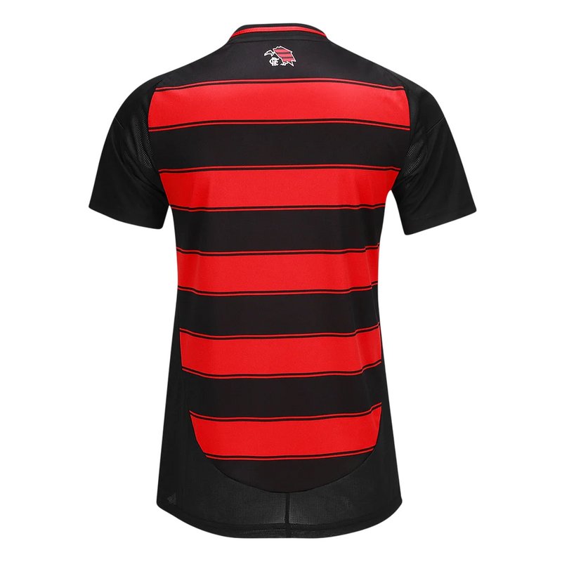 Camisa Flamengo Feminina I 25/26 - Vermelha e Preta