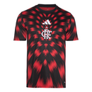 Camisa Flamengo Pré Jogo 25/26 - Vermelha e Preta