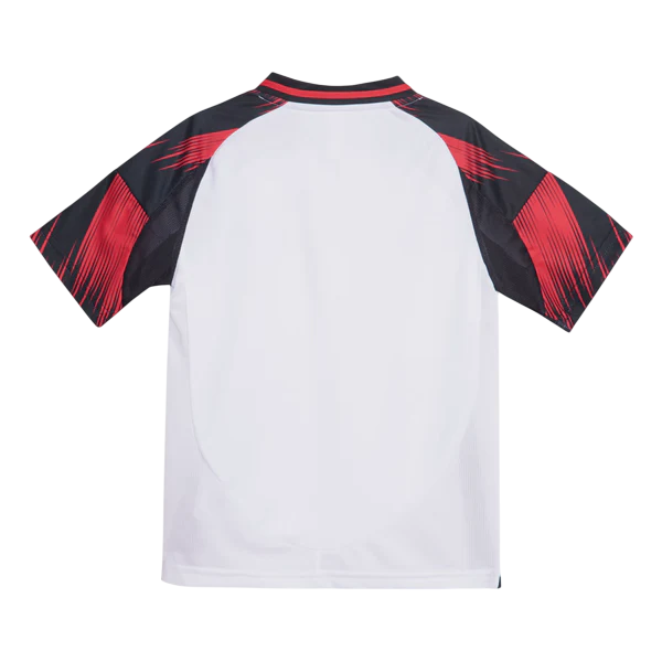 Conjunto Infantil Flamengo II 25/26 – Branco e Preto