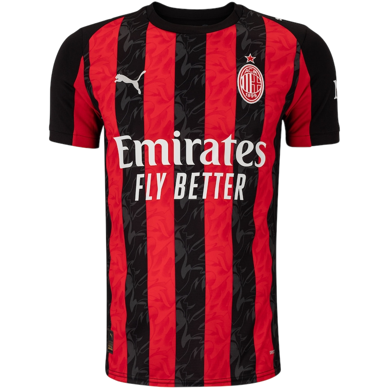 Camisa Milan I 25/26 - Vermelha