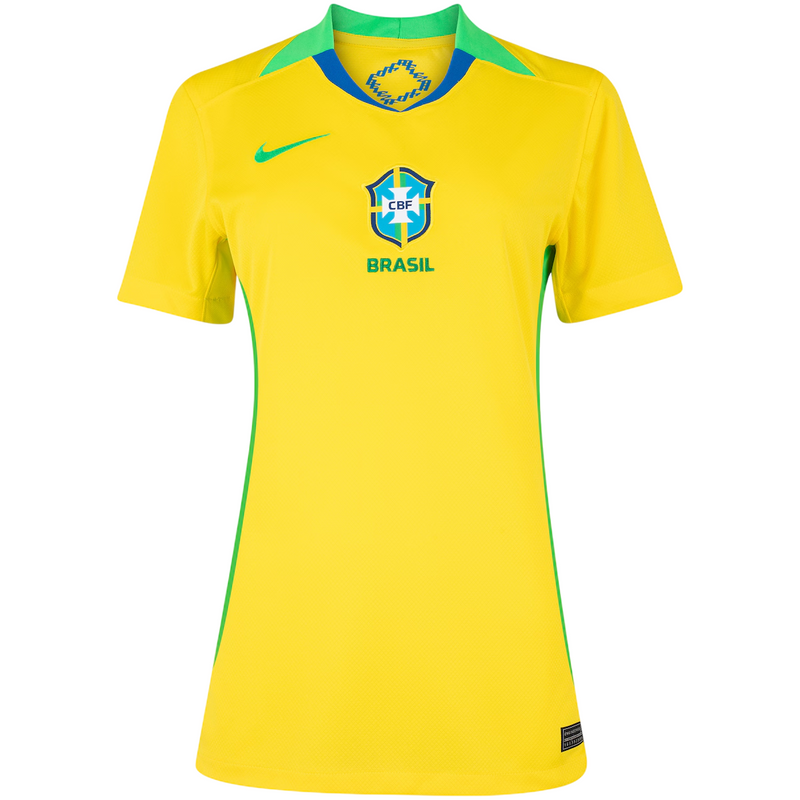 Camisa Seleção Brasileira Feminina I 25/26 - Torcedor Nike - Amarela