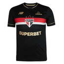 Camisa São Paulo III 25/26 - Torcedor Masculina - Preta e Dourado
