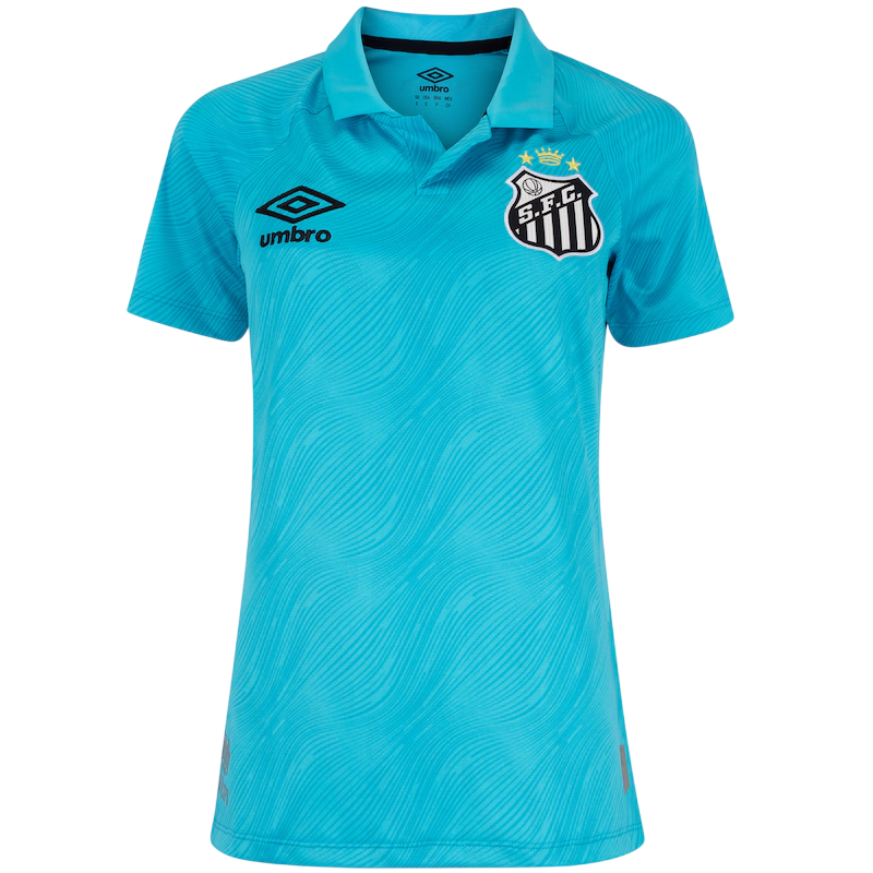 Camisa Santos Comemorativa  25/26 - Torcedor Feminina - Azul